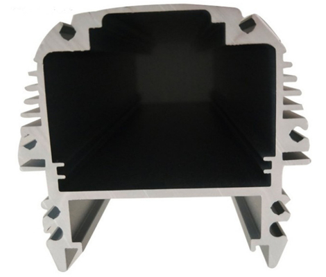 Black Anodizing Aluminium Heatsink Extrusion CNC Machining