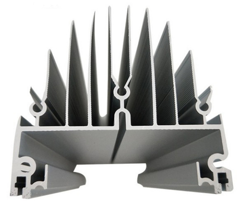 Black Anodizing Aluminium Heatsink Extrusion CNC Machining
