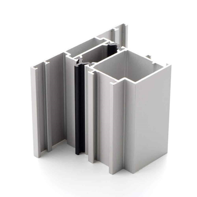 6061 6063 T5 T6 Extruded Aluminum CNC Frame For Glass Panel Anodized