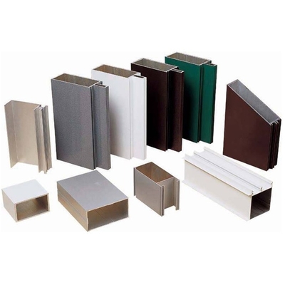 6061 6063 T5 T6 Extruded Aluminum CNC Frame For Glass Panel Anodized
