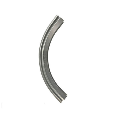 Curved Bending CNC Aluminium Extrusion Rails Anodized