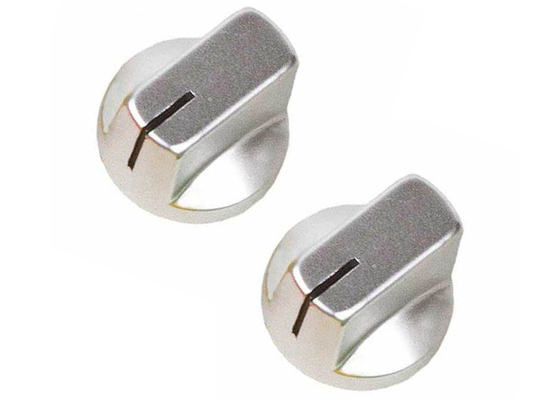 Smart Electronics Aluminum Alloy Metal Switch Tip Knurled Rapid Prototype Machining