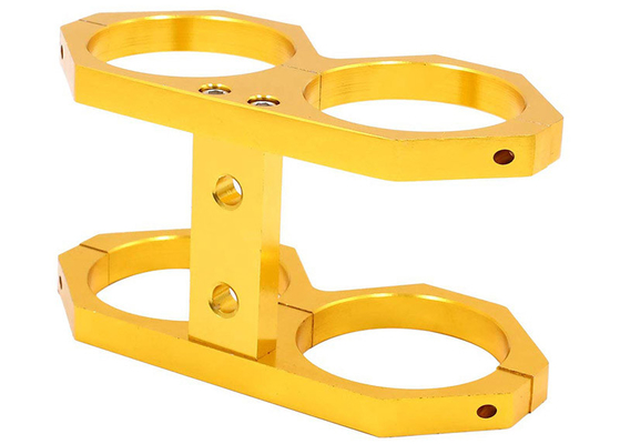 Custom Sports Car CNC Machining Service Twin Fuel Pump Mounting Bracket