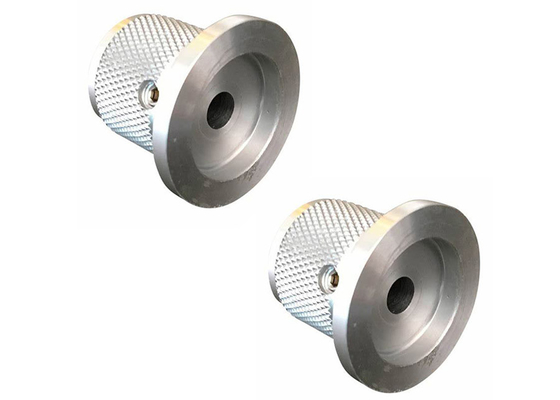 Smart Electronics Aluminum Alloy Metal Switch Tip Knurled Rapid Prototype Machining