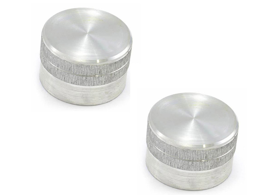 Smart Electronics Aluminum Alloy Metal Switch Tip Knurled Rapid Prototype Machining